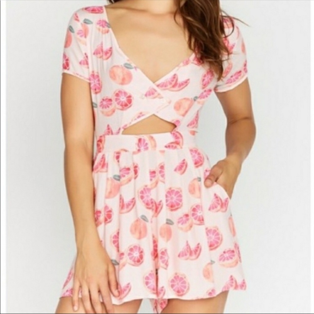 Wild fox romper